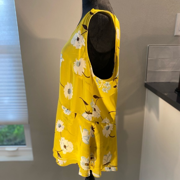 CAbi 3782 Dazzle Yellow Sleeveless Top - Picture 8 of 8